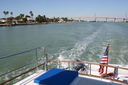 Under way in Tampa Bay