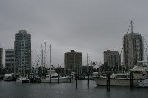 Leaving St Pete in the rain