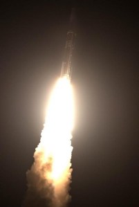 Rocket launch, 20th February 2014