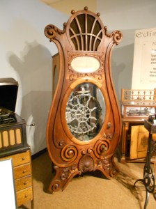 A precursor to the juke box