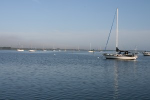 From the mooring at Titusville City Marina