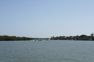 View from the mooring - Captiva Island and Buck Key