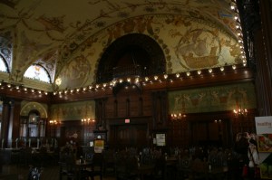 The dining hall