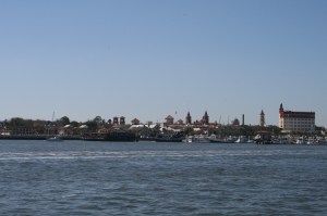 St Augustine from the Matanzas River