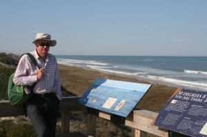 The spot where Juan Ponce de Leon sighted Florida in 1513