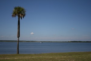 Carina in Cumberland Sound, from Cumberland Island