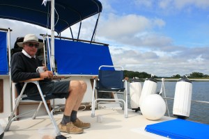 Afternoon tea at Crescent River