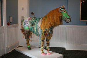 Exhibit in the entrance hall, Admissions Centre, SCAD