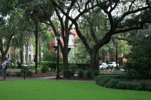 Monterey Square and the Mercer-Williams House