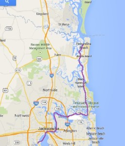Ortega Landing to Fernandina Beach