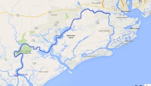 Ashepoo River to Stono River, Charleston