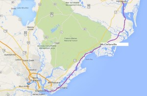 Charleston-McLellanville-Georgetown