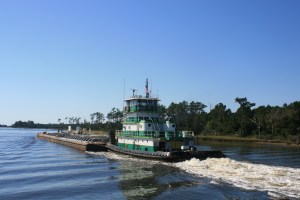 A working boat from the phosphate factfory at Morehead City