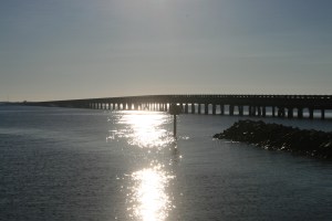 The bridge to Roanoke Island, from Alligator River