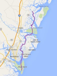 Jekyll Island to Crescent River