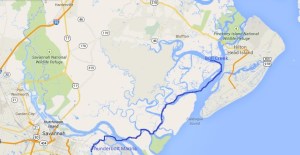 Thunderbolt Marina, Savannah, to Bull Creek