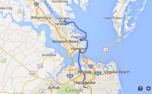 Chesapeake to Yorktown