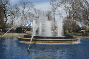 The fountain, Franklin Square