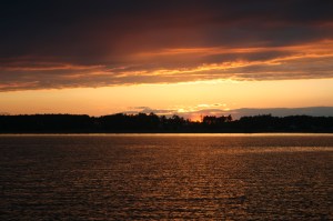 Sunset near Poquoson