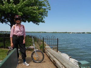 Overlooking the Tred Avon River at the end of the peninsula