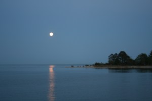 Full Moon on the Piankatank River