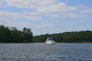Carina moored at St Leonard Creek, Maryland