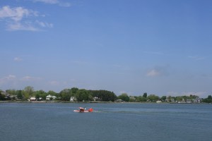 View from the marina