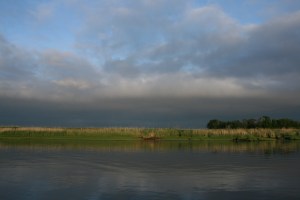 Storm clouds gathering later on