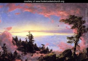 Above the Clouds at Sunrise, Frederic Church