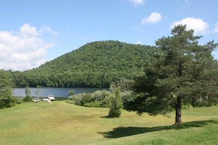 View from the Oxbow Lake Inn