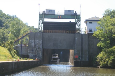 Approaching Lock 17