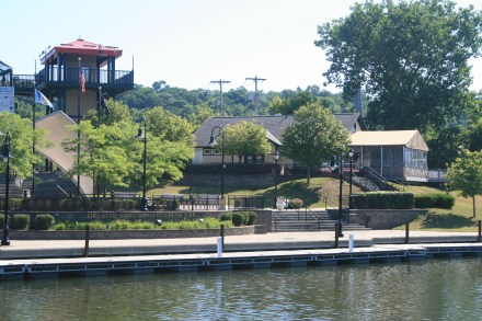 The river park at Amsterdam