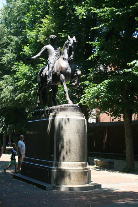 Paul Revere statue