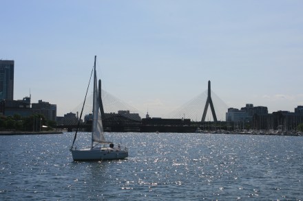 Tobin Bridge from the ferry