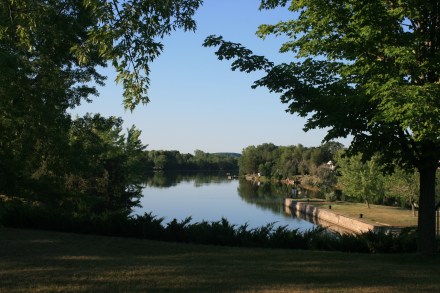 From Frankford Lock, 8 am