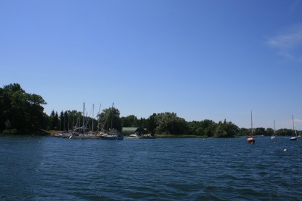 Leaving Prinyers Cove