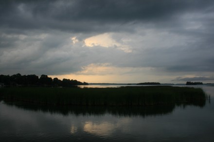 Evening at Bridgeport Marina