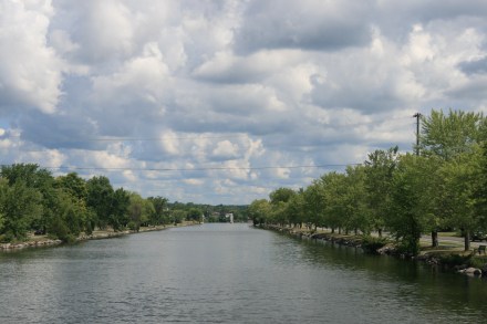 The approach to Campbellford above Lock 12