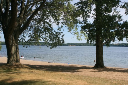 The beach at Adolphus