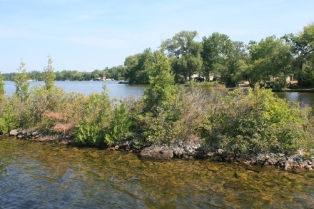 The channel at Fenelon Falls