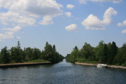The Trent Canal at the top of Balsam Lake