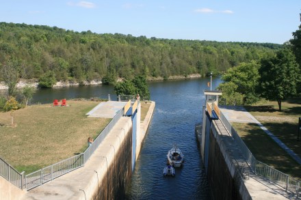 View from the top of Lock 12