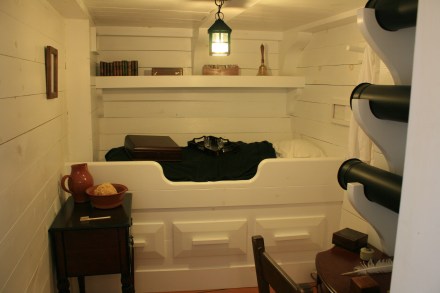 The Captain's Cabin, HMS Tecumseth