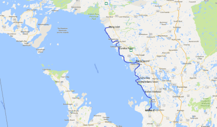 Midland to Byng Inlet