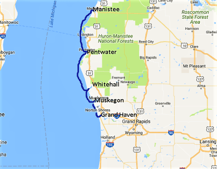 Manistee to Grand Haven